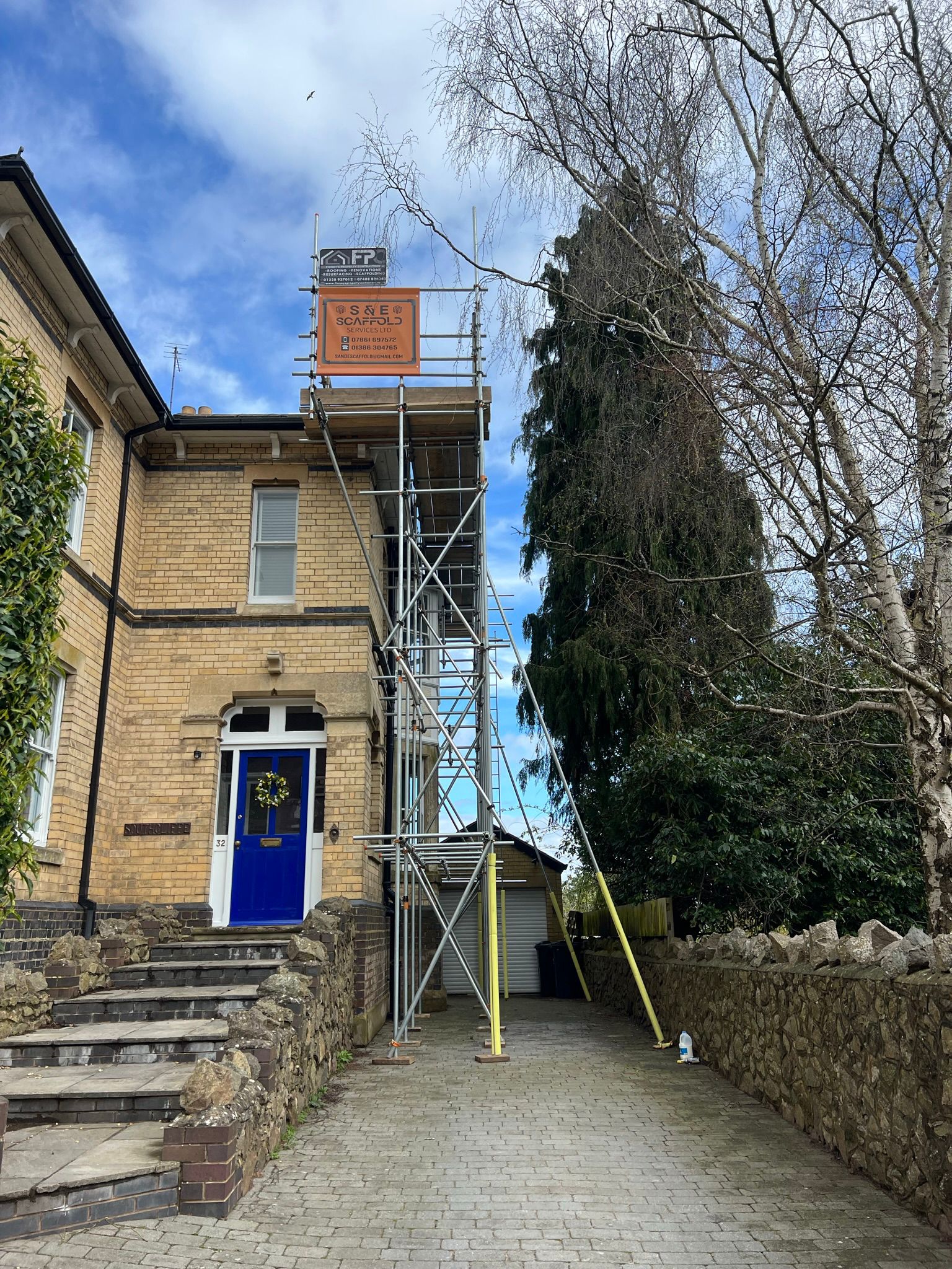 Scaffolding Services for New Builds